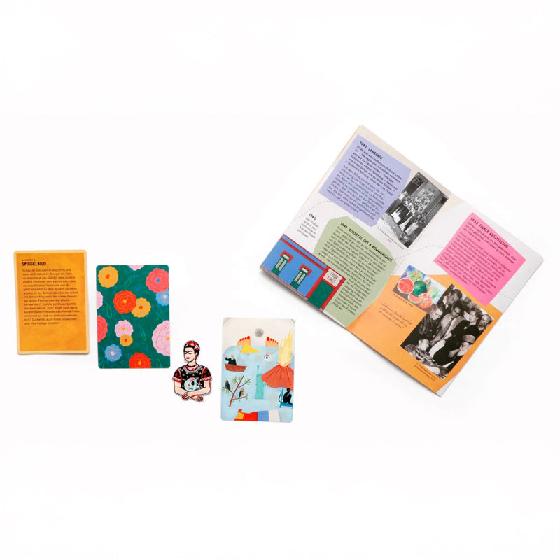 Kunstbox-Frida-Kahlo-10jahren-Laurence-King-Verlag-Produkt-Verpackung-Box-cover-oben-und-inhalt-2