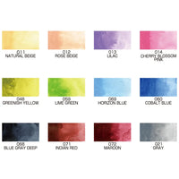 Gansai Tambi / Aquarellfarben / Aquarellset mit 12 Farben / Set2