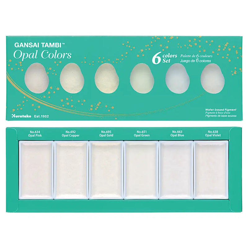 GANSAI TAMBI / OPAL COLORS  / 6 color set