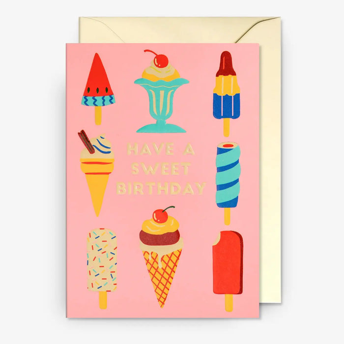 LAgom-Grusskarte-Klappkarte-mit-Umschlag-NaomiWilkinson-Have-A-Sweet-Birthday