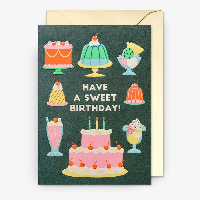 LAgom-Grusskarte-Klappkarte-mit-Umschlag-NaomiWilkinson-Motiv-Have-A-Sweet-Birthday-Torte-1