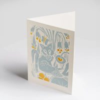 LAgom-GrusskarteHanna-Werning-Fox-Linoldruck-und-Folienpaegung