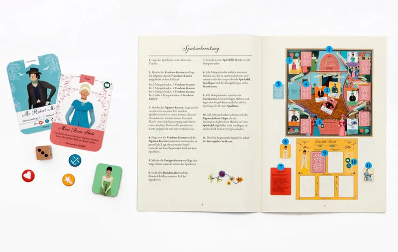 Das Jane Austen-Spiel / Ein brandneues Brettspiel