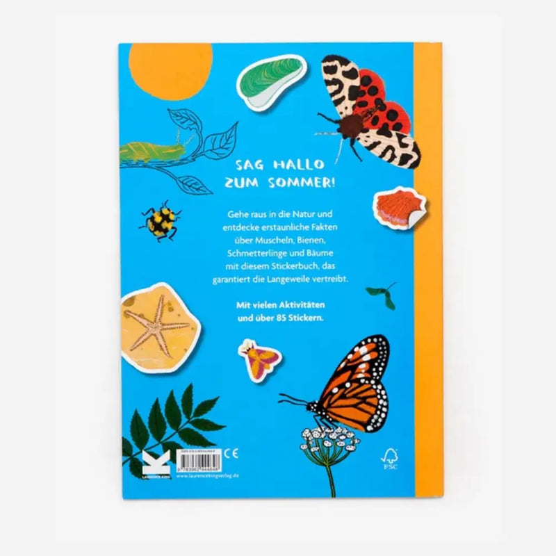 Nina Chakrabarti / Hallo Sommer! /Ein Stickerbuch mit vielen Outdoor-Aktivitäten