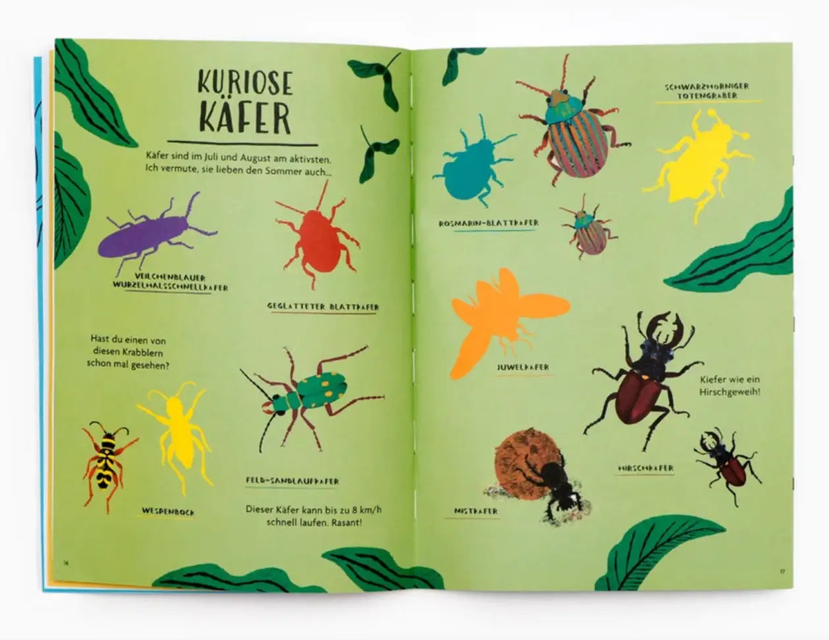 Nina Chakrabarti / Hallo Sommer! /Ein Stickerbuch mit vielen Outdoor-Aktivitäten