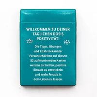 Positivität für jeden Tag / 52 Karten, die dich mit Freude erfüllen