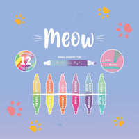LEgami-Textmarker-12-FArben-6-neonfarben-6-PAstelfarben-4mm-chisel-Produktansicht-Erklaerbild-1