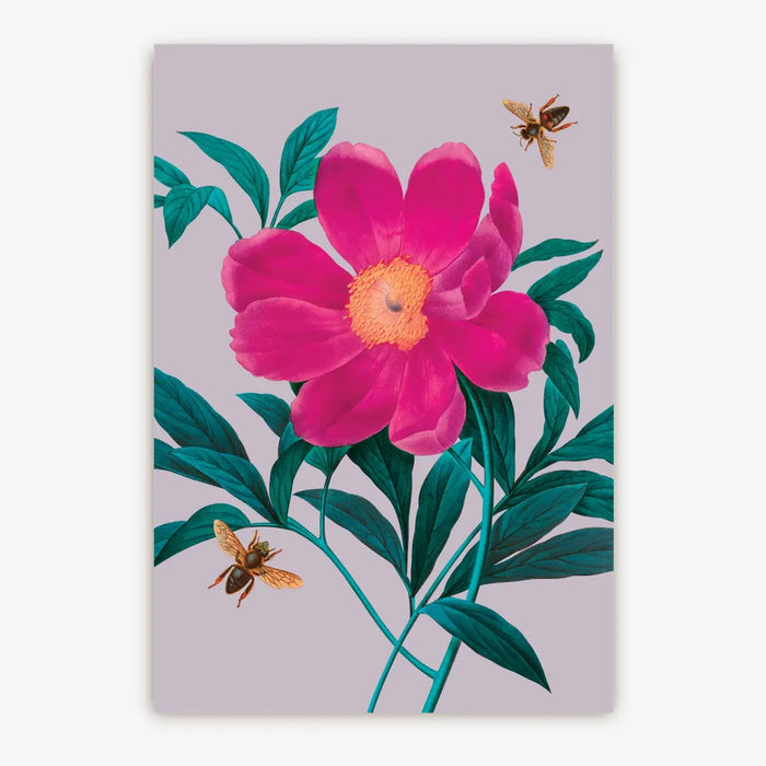 Lagom-Postkarten-Kew-Gardens-A6-Botanisch-Gentiana