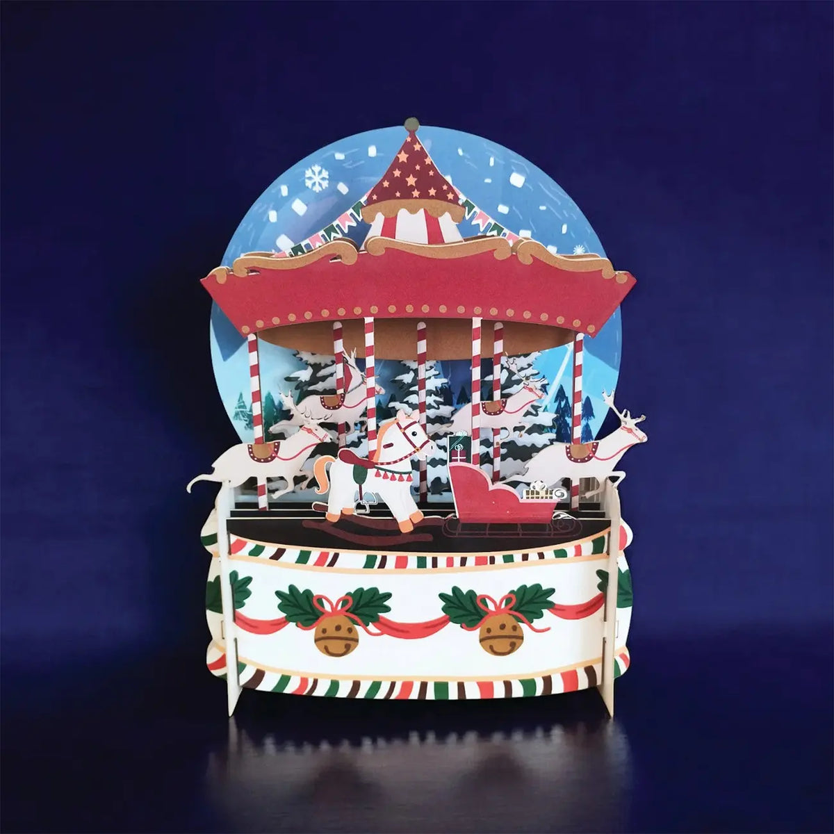 Lasercards-Alljoy-Design-Motiv-XPOP057-Carousel-Format-B6-mit-braunem-Umschlag-Produktansicht-vorn