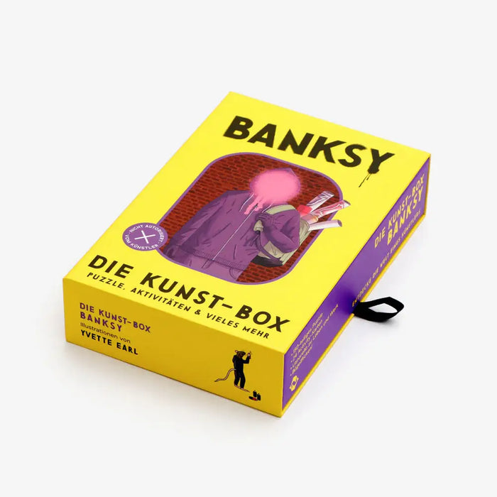 Laurence-king-verlag-Die-Kunst-Box-Bansky-verpackung-cover-seitlich-von-vorn