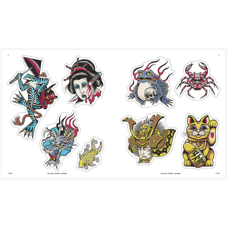 The Tattoo Sticker Book / 150 Tattoo-inspired Stickers