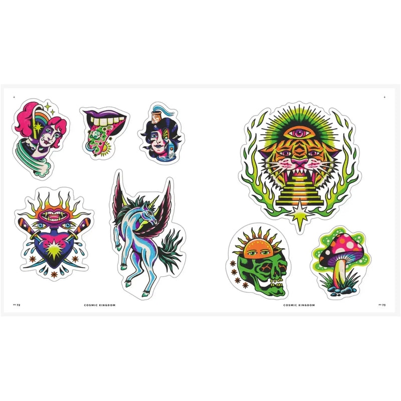 The Tattoo Sticker Book / 150 Tattoo-inspired Stickers