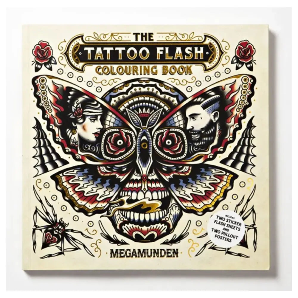 The Tattoo Flash Colouring Book / Ausmalbuch