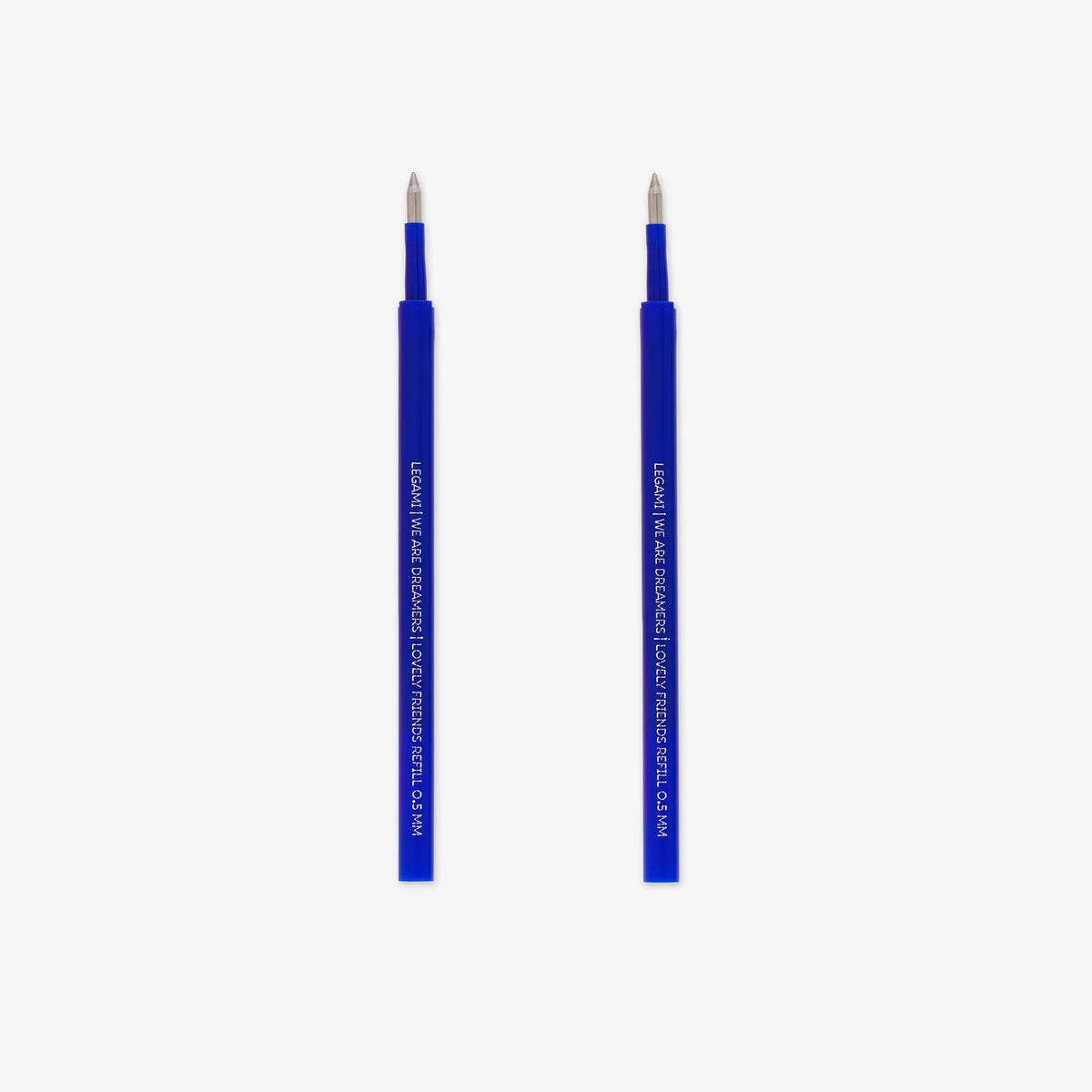 Ersatzminen für Gelstift / 2er Set  / Lovely Friends / blau