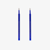 Ersatzminen für Gelstift / 2er Set  / Lovely Friends / blau