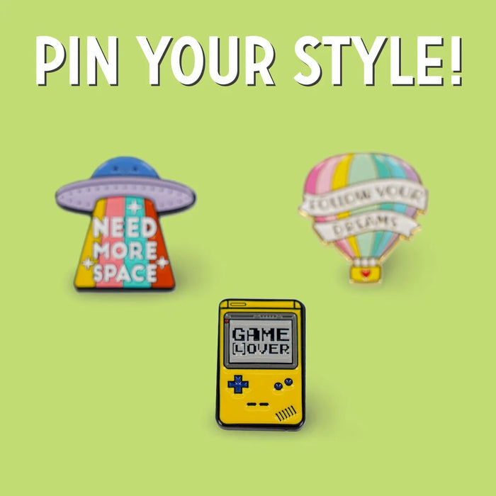 Emaille Pin / FAshion Pin / PIN YOUR STYLE! / GAME LOVER
