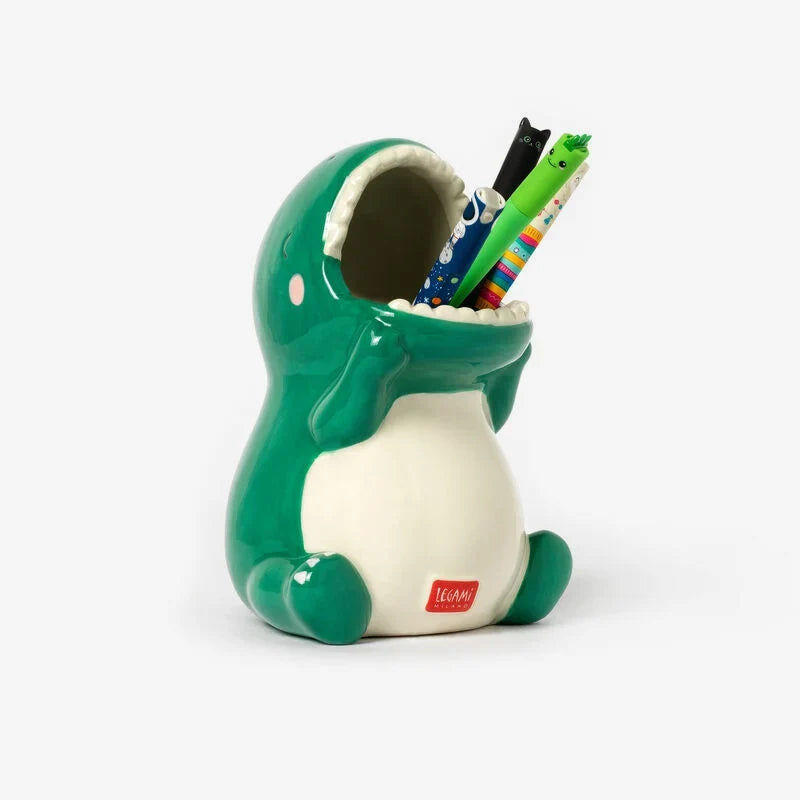 Keramik-Stiftehalter / Desk Friends / Dino