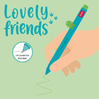 GELSTIFT / MIT TIERDEKO / LOVELY FRIENDS / DINO