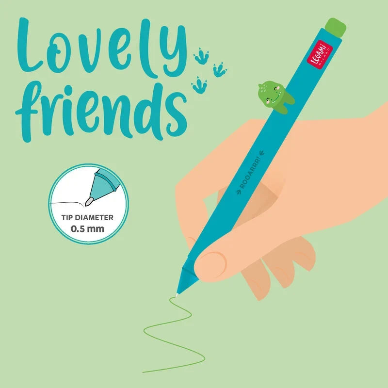GELSTIFT / MIT TIERDEKO / LOVELY FRIENDS / DINO