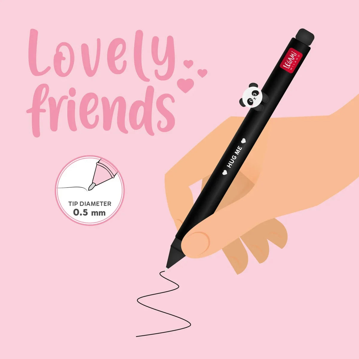 GELSTIFT / MIT TIERDEKO / LOVELY FRIENDS / PANDA