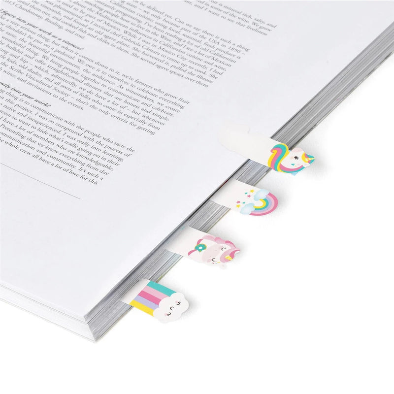 Legami_Pagemarker-80stk-Keep-in-Mind-Einhorn-Produktansicht-Beispielfoto