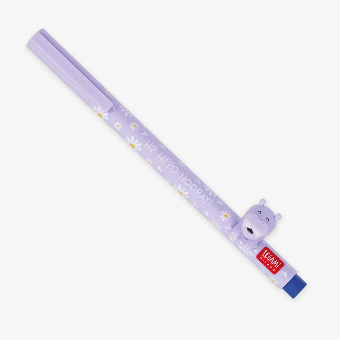 Legami_gelstift-GELSTIFT-MIT-TIERDEKO-LOVELY-FRIENDS-NILPFERD-Produktansicht-ganzer-Stift