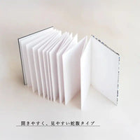 Leporello-Accordion-Goen-Yuzen-C-6-SHOGADO-11-Falten-2-seiten-Format-18x12-cm-Produktansicht-aufgefalltet