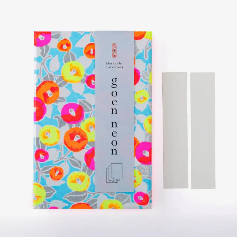 Leporello-Accordion-Goen-Yuzen-N-1-SHOGADO-11-Falten-2-seiten-Format-18x12-cm-Produktansicht