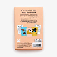 Lernkarten-Laurence-King-Verlag-Hundeschule-50-Karten-mit-Spielen-Trainingstipps-Verpackung-cover-von-hinten