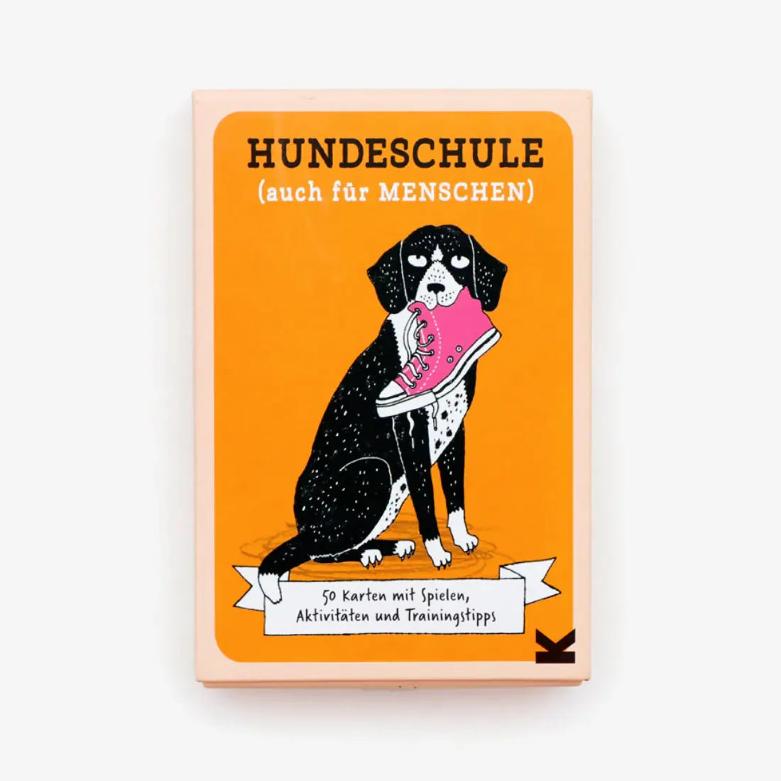 Lernkarten-Laurence-King-Verlag-Hundeschule-50-Karten-mit-Spielen-Trainingstipps-Verpackung-cover-von-vorn