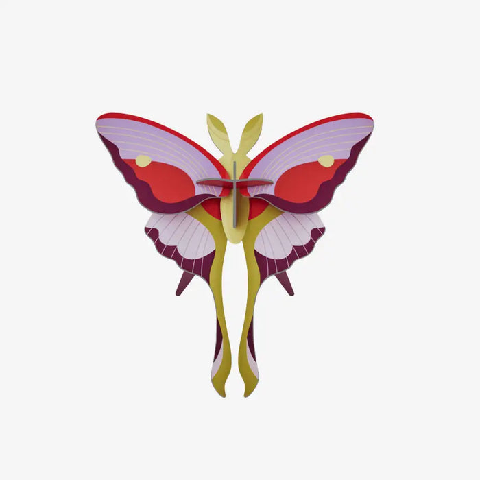 Lilac-Comet-Butterfly-Papier-3d-object-aufgebaut