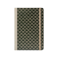 Notizbuch / 240 Seiten / A5  / liniert / Urushi  Punte beige im Dreieck