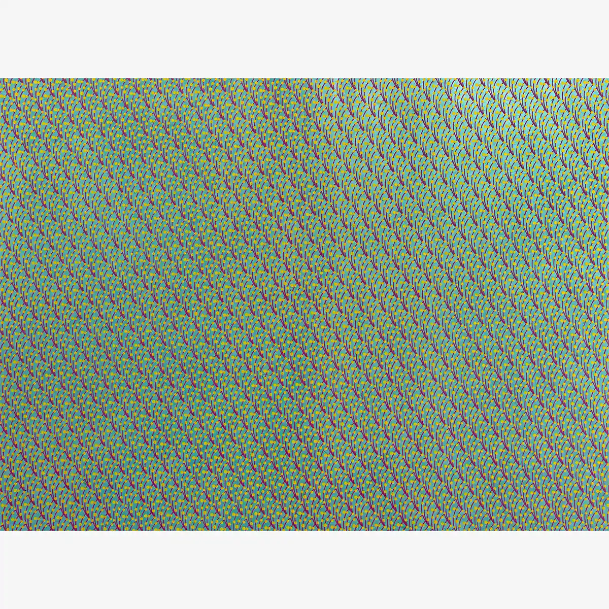 Lokta-Papier-Bogen-Motiv-Beeren-Farbe461-tuerkis-magenta-malachite-tigergelb-ganzer-Bogen