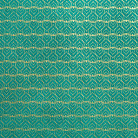 Lokta-Papier-Bogen-Motiv-Pfauenfeder-Farbe551-malachite-gold-Ausschnitt