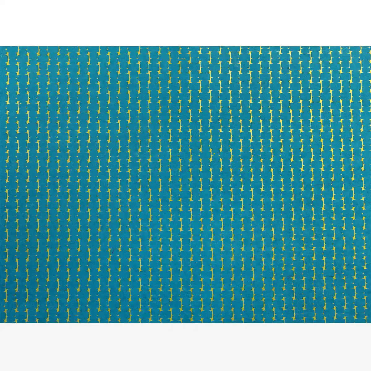 Lokta-Papier-Bogen-motiv-Rechtecke-Farbe521-apfelgruen-tuerkis-ganzer-Bogen