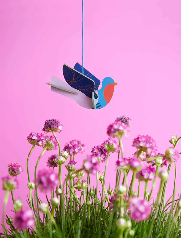 Lucky-Charm-taube-Papier-3d-object-aufgebaut-alsBeispielfoto