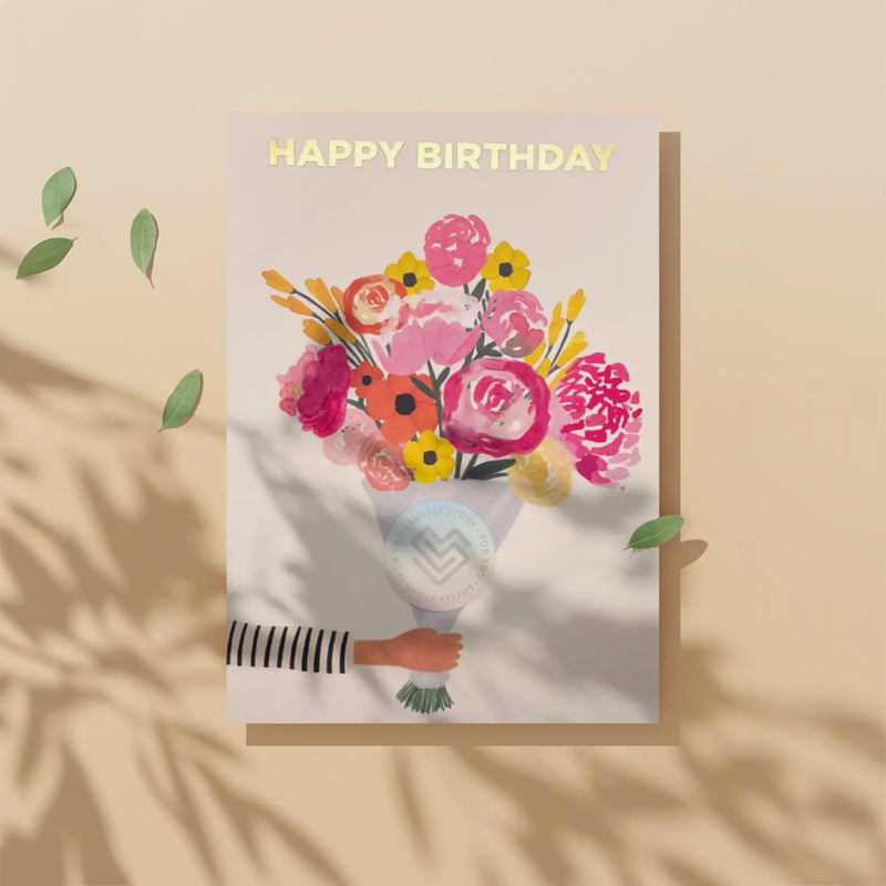 Emotionale Grußkarte / mit Foto & Videofunktion / Happy Birthday