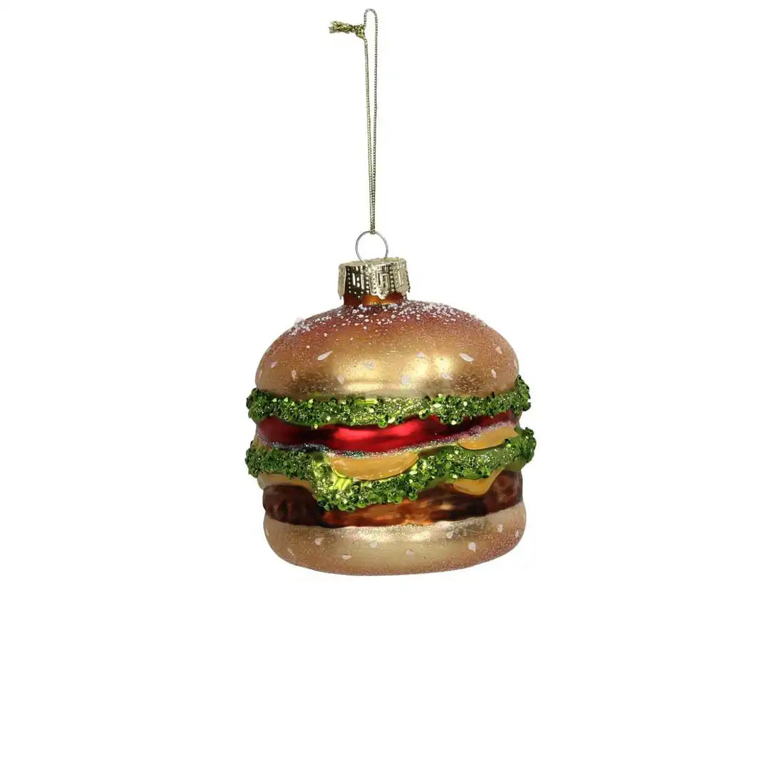 Weihnachtsbaumkugel/ Ornament Glas / Burger / Mix