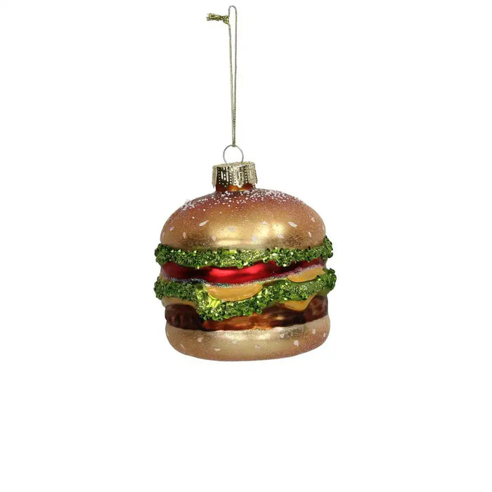 Weihnachtsbaumkugel/ Ornament Glas / Burger / Mix