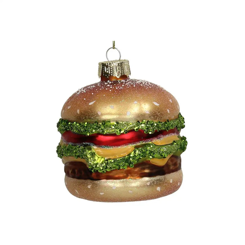 Weihnachtsbaumkugel/ Ornament Glas / Burger / Mix