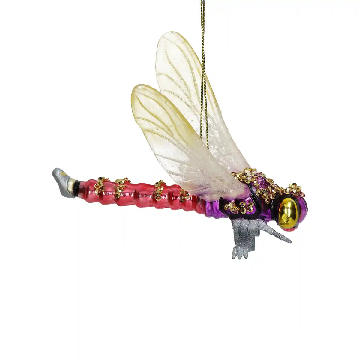 Weihnachtsbaumkugel/ Ornament Glas / Dragonfly / Mix