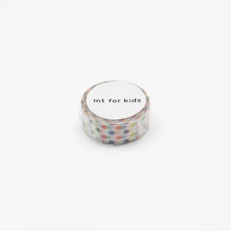 MAsking-Tapes-MT-Kid-Washi-Tape-colorful-dots-Klebeband-in-der-Verpackung