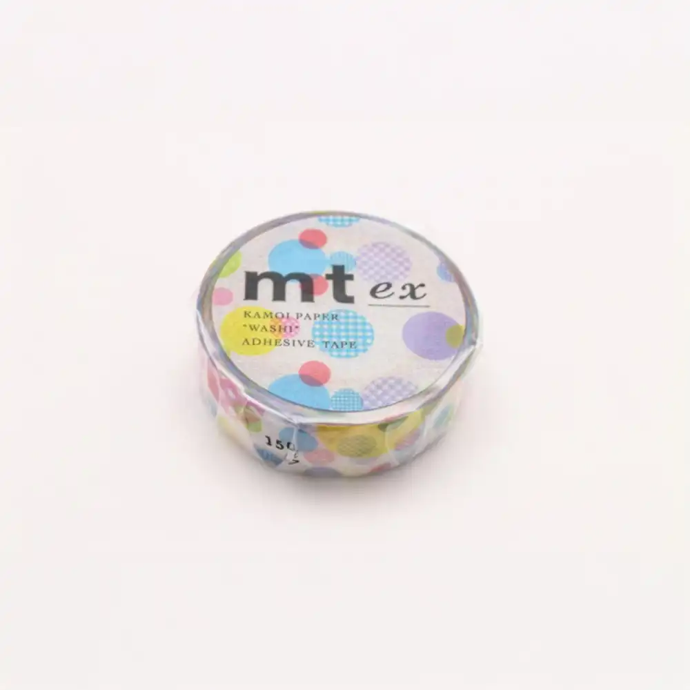 mt EX/ Washi Tape / Masking Tape / random dot / 15mmx7m