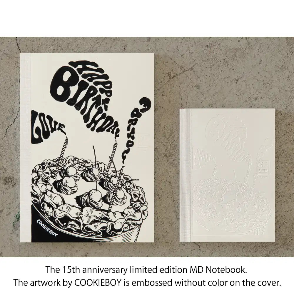 Limited Edition / MD Notebook A6 / Blank / COOKIEBOY