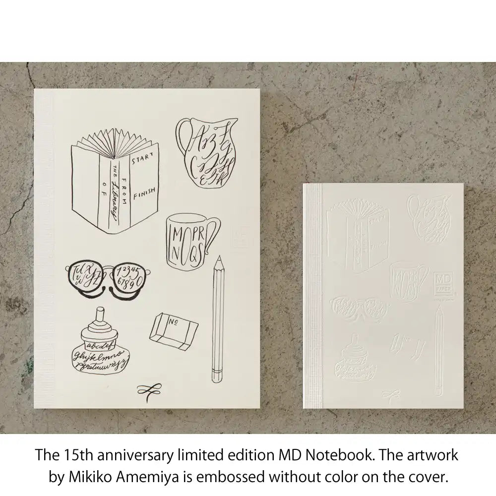 Limited Edition / MD Notebook A6 / Blank / Mikiko Ayamiya