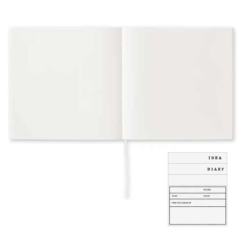 Md Notebook / Skizzenbuch blanko Papier / MD Notebook Cotton A5 Square Blank