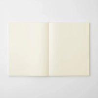 MD-Notebook-Notizbuch-A4-176-Seiten-blank-minimalistisch-Fadenheftung-MD-Paper-Aufgeschlagen-leereSeiten