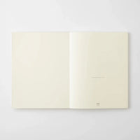MD-Notebook-Notizbuch-A4-176-Seiten-blank-minimalistisch-Fadenheftung-MD-Paper-Aufgeschlagen-titelseite