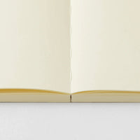 MD-Notebook-Notizbuch-A4-176-Seiten-blank-minimalistisch-Fadenheftung-MD-Paper-Aufgeschlagen-zoomansicht-Heftung