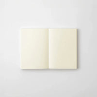 MD-Notebook-Notizbuch-A7-176-Seiten-blank-minimalistisch-Fadenheftung-MD-Paper-Aufgeschlagen-leereSeiten